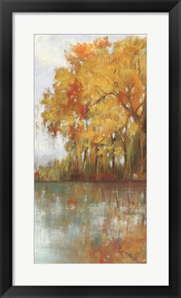 Framed Forest Reflection I Print