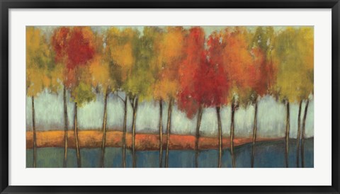 Framed Lolipop Trees Print