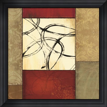 Framed Joie De Vivre I Print