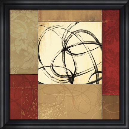 Framed Joie De Vivre II Print