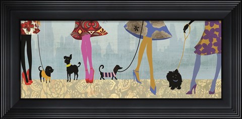 Framed Quality Time I Print