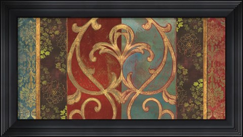 Framed Embroidered Print
