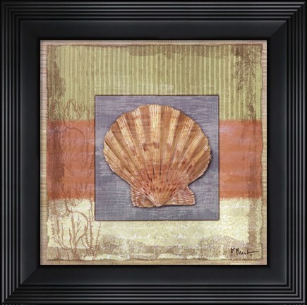 Framed Montego Scallop Print