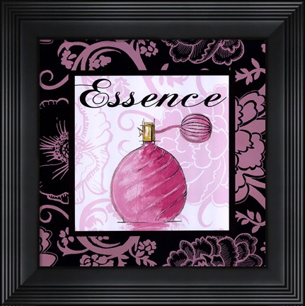 Framed Fashion Pink Essence Print