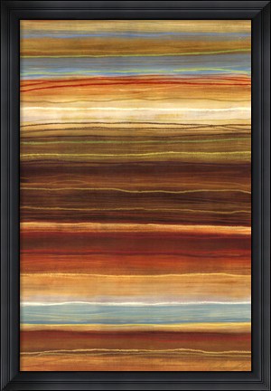 Framed Organic Layers I Print
