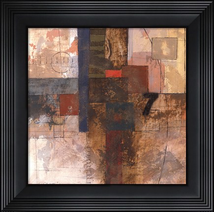 Framed Number 7 - mini Print