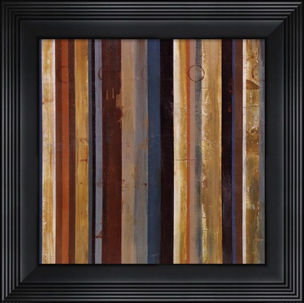 Framed Stripes I - mini Print