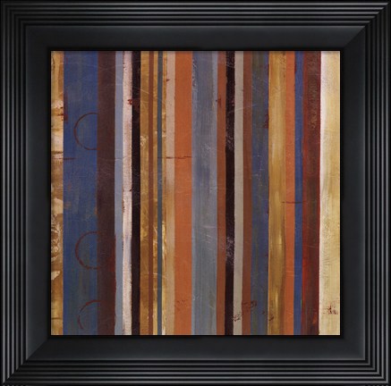 Framed Stripes II - mini Print