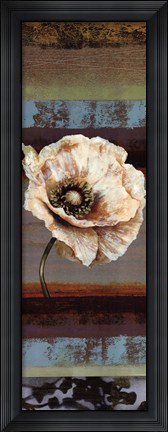 Framed Elemental Poppy II Print