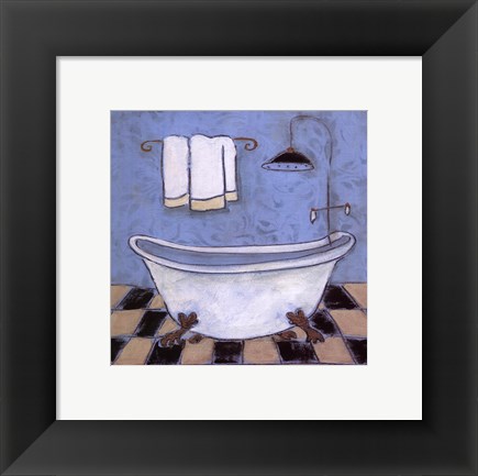 Framed Scrub-A-Dub II Print