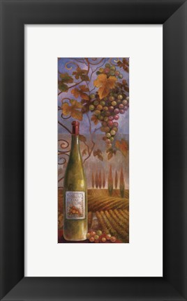 Framed Wine Country I Print