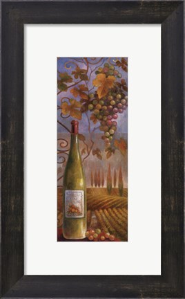 Framed Wine Country I Print