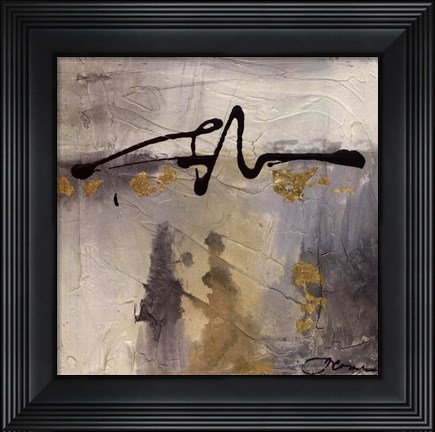 Framed Lyrical II Print