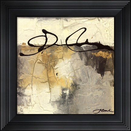 Framed Lyrical III Print