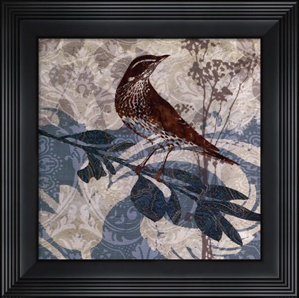 Framed Songbird I Print