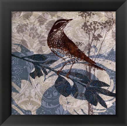 Framed Songbird I Print