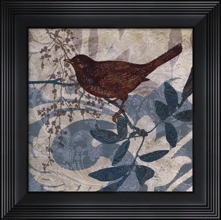 Framed Songbird II Print