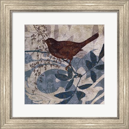 Framed Songbird II Print