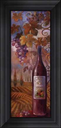 Framed Wine Coutry II Print