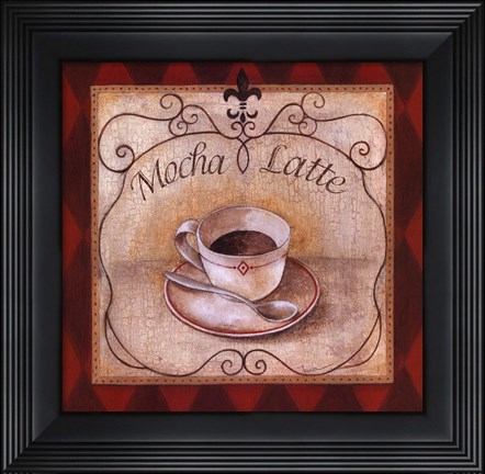 Framed Cafe Noir Print
