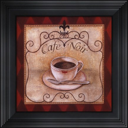 Framed Mocha Latte Print