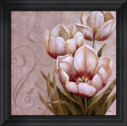 Framed Perfect Blooms II Print