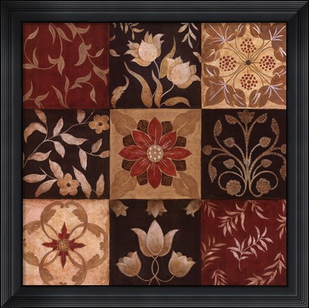 Framed Patterns of Nature Print