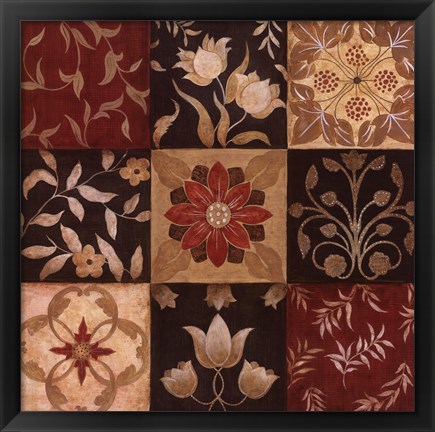 Framed Patterns of Nature Print