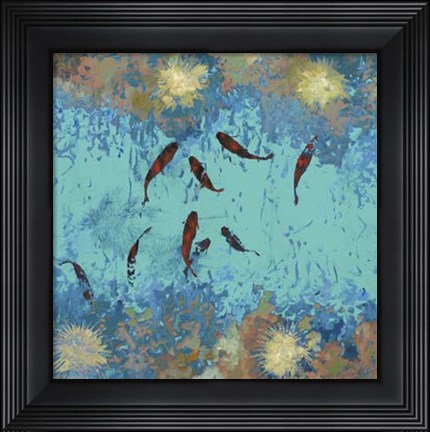 Framed Nove Pesciolini Print