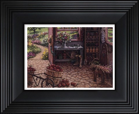 Framed Gardening Room Print