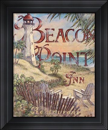 Framed Beacon Point Print