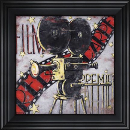 Framed Red Carpet Print