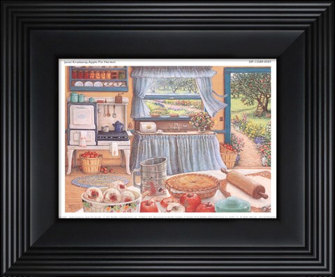 Framed Apple Pie Harvest Print