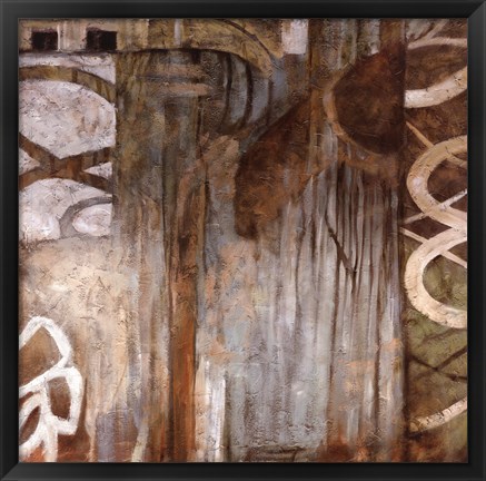 Framed Crossroads I Print