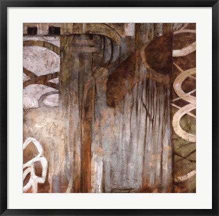 Framed Crossroads I Print