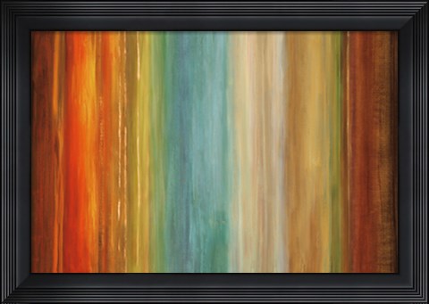 Framed Wavelength I Print