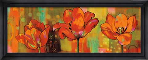 Framed Magical Tulips Print