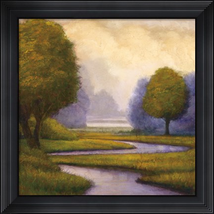 Framed Lavender Sunrise I Print
