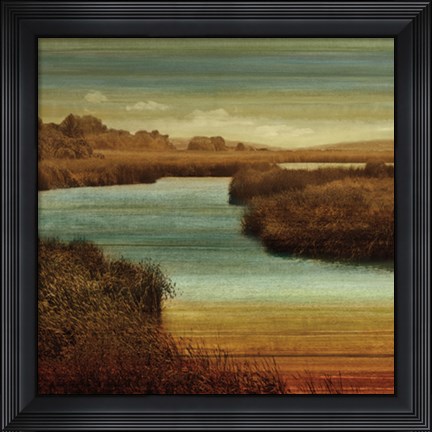 Framed On The Water II Print