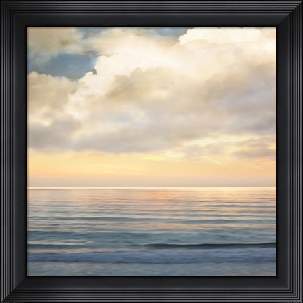 Framed Ocean Light I Print
