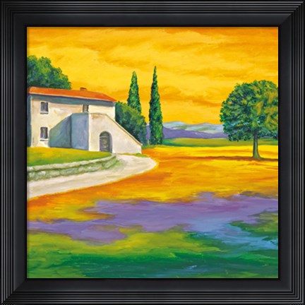 Framed Toscana I Print