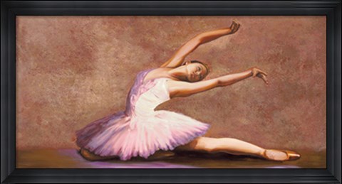 Framed Swan Lake Print