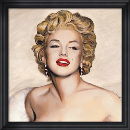 Framed Diva (detail) Print