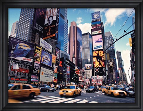 Framed Times Square, New York City Print