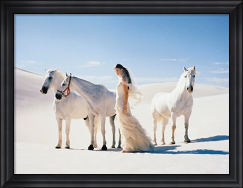Framed White Sands Print