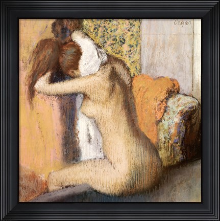Framed After the Bath Print