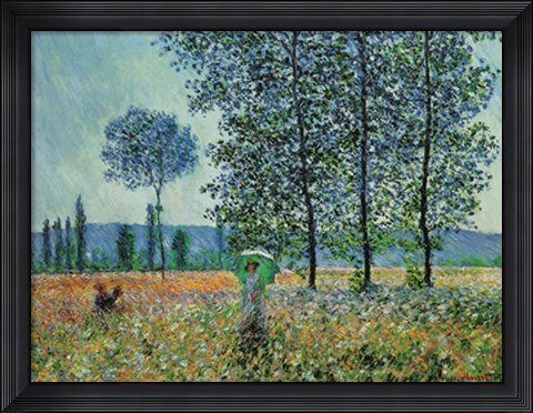 Framed Felder im Fruhling Print