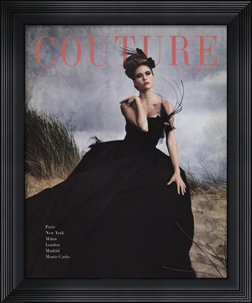 Framed Couture November 1959 Print
