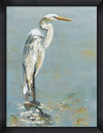 Framed Herons I Print
