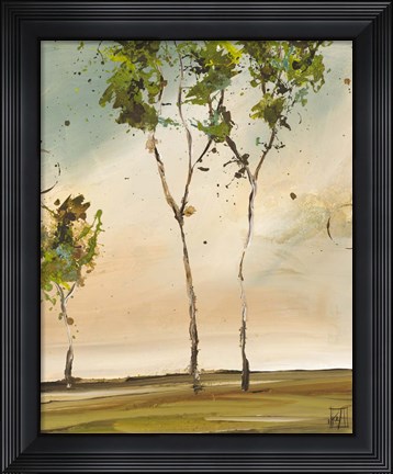 Framed Calli Trees II Print